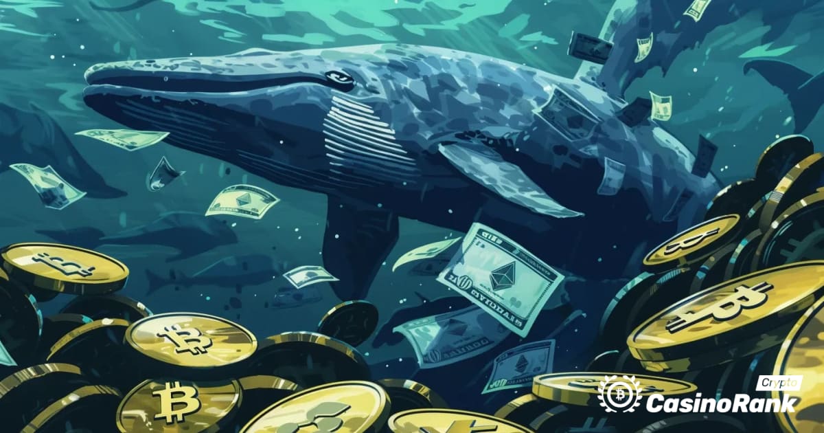 Ethereum steigt auf ein Monatshoch, da Whale ETH akkumuliert und Millionen leiht